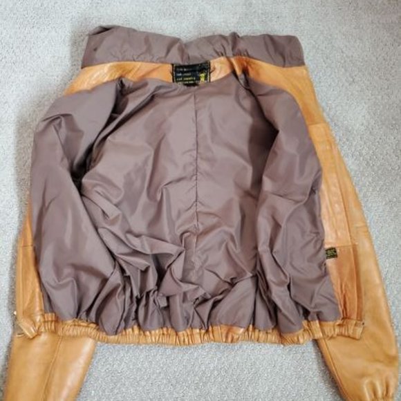 Vintage Leather Crop Jacket - Picture 4 of 4